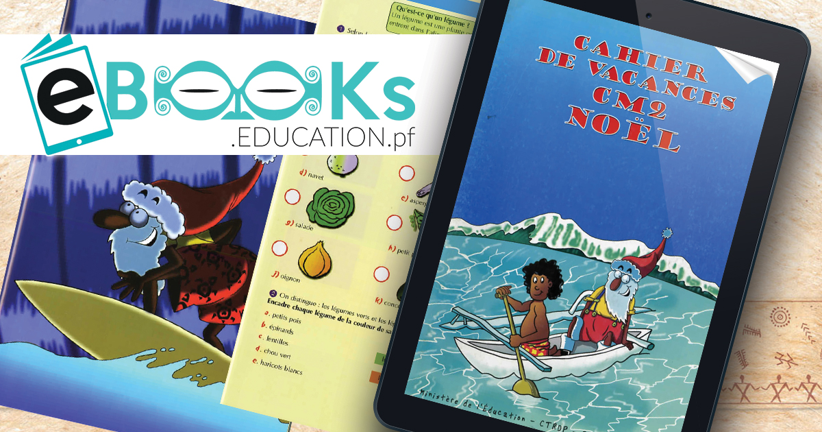 Cahier de vacances CM2 Noël - ebooks.education.pf