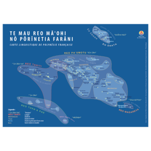 Carte langues polynésiennes