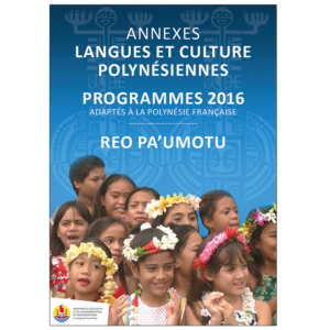 Annexes Langues et culture polynésiennes - FR/PM