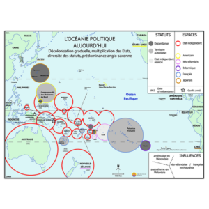 Carte - L’Océanie politique aujourd’hui