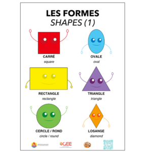  Les formes - Shapes 1