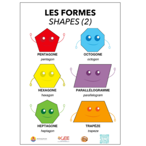  Les formes - Shapes 2