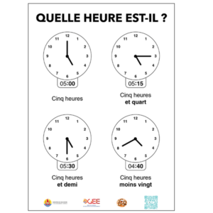 Quelle heure est-il ?